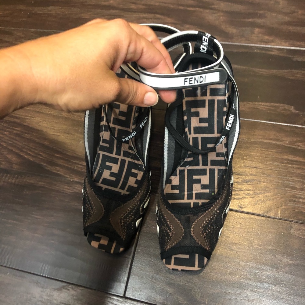 FENDI MULE HEELS